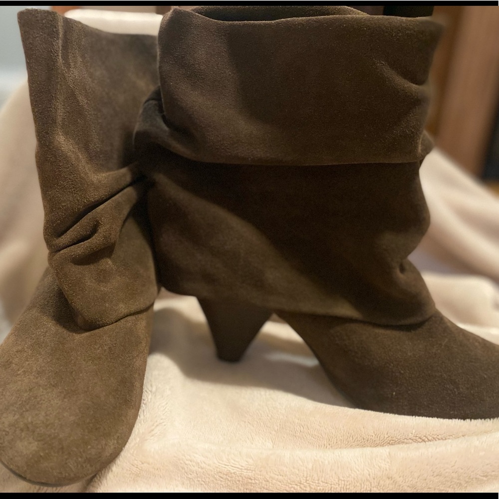 Steve Madden slouchy ankle booties